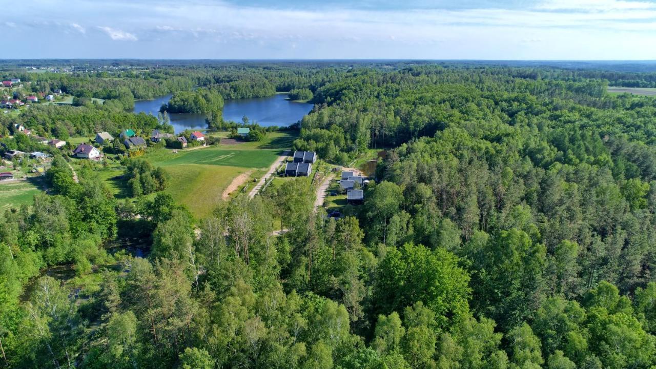 Osada Skoczkowo Komfortowe Domki Z Jacuzzi Nad Jeziorem- Sauna- Balia- Prywatny Staw Wedkarski Podiazy Eksteriør bilde